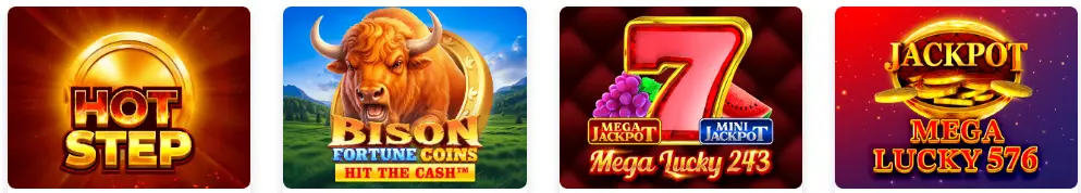 Types de machines à sous MADNIX CASINO
